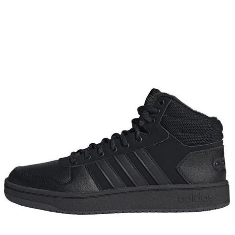 adidas hoops 2.0 mid black|adidas hoops 2.0 mid men's.